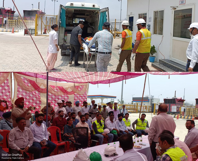 थिंक गैस ने गारले, एसबीएस नगर, पंजाब सिटी गेट स्टेशन पर लेवल-3 ड्रिल का सफलतापूर्वक आयोजन किया।